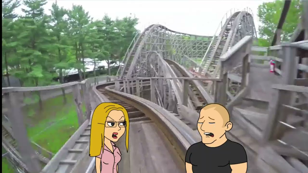 Childish dad misbehaves at six flags and gets banned