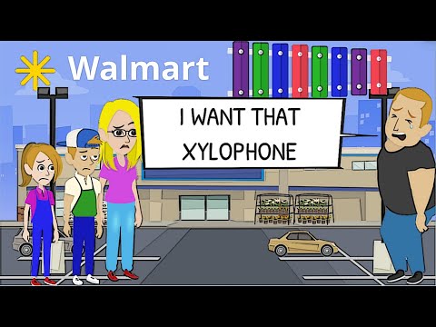 Childish Dad Wants a Toy Xylophone from Walmart