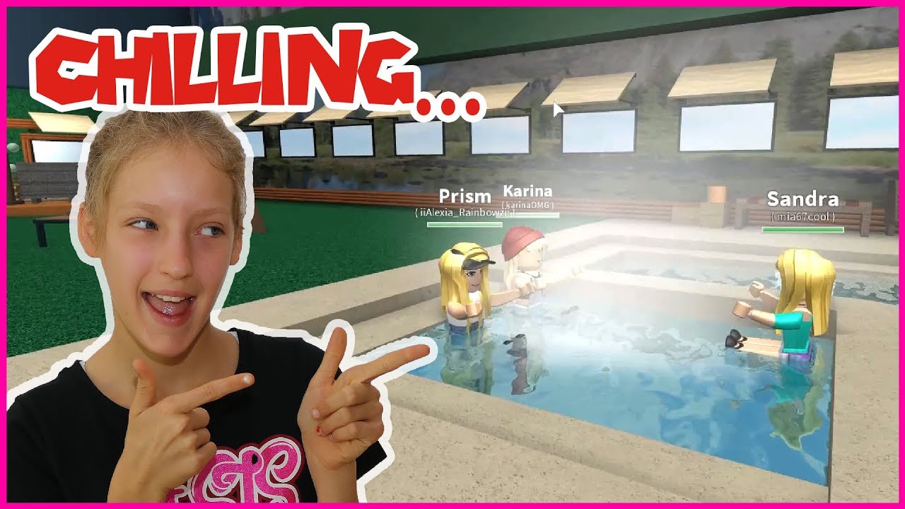 Chilling in the Hot Tub!