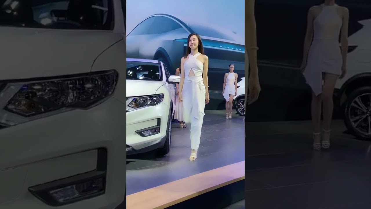 China auto show model