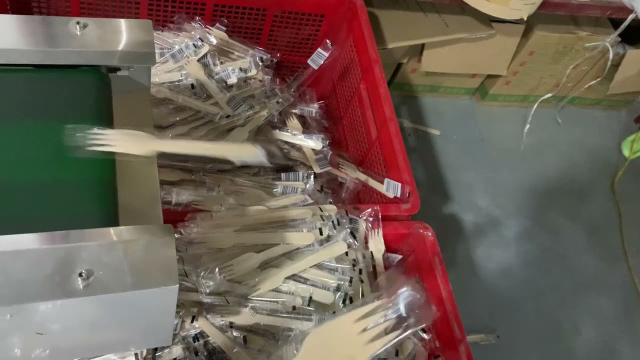 China Individually Wrapped Disposable Wooden Forks In Ancheng Factory
