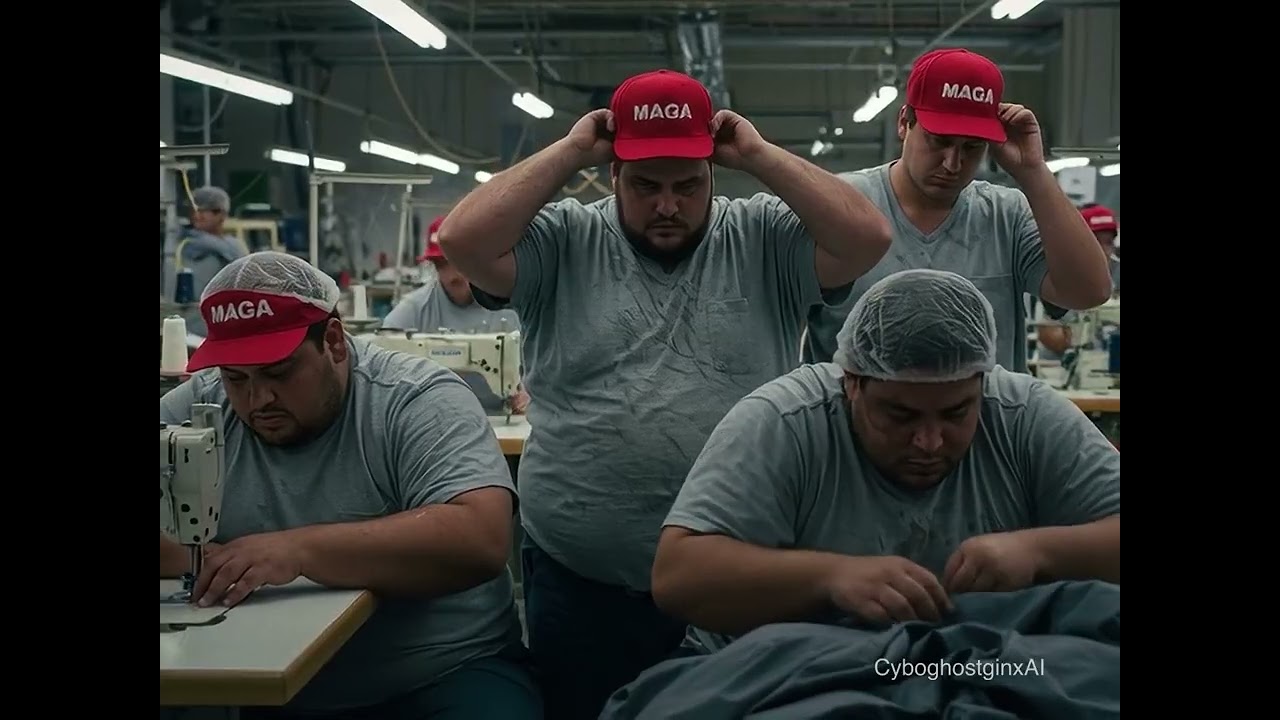 China mocks Trump’s tariffs with AI video of US sweatshop workers