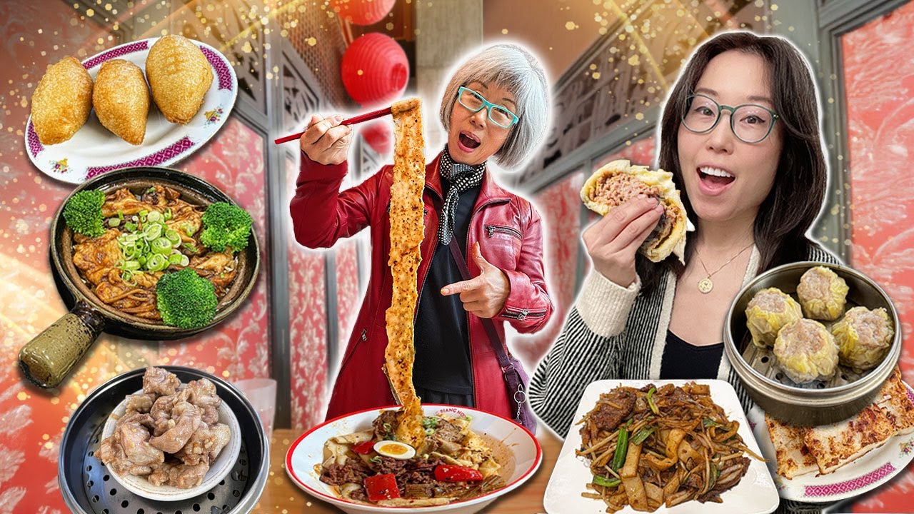 CHINESE FOOD TOUR 🍜 Biang Biang Noodles, Clay Pot Rice & Pork Buns in Seattle (Part 1)