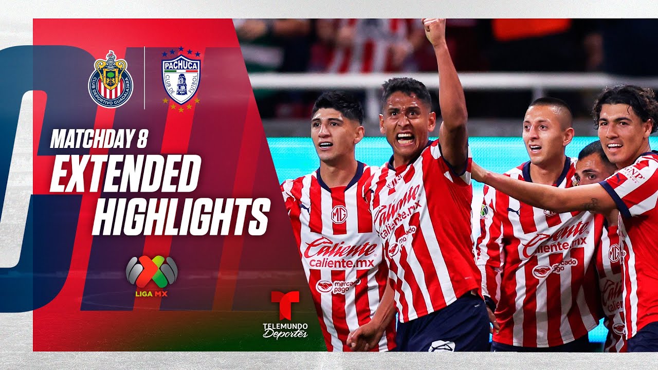Chivas vs. Pachuca (ENG) | Highlights Chivas | Liga MX Matchday 8 | Telemundo Deportes
