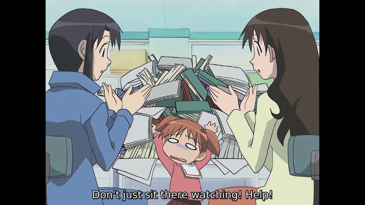 Chiyo-chans death (Azumanga daioh)