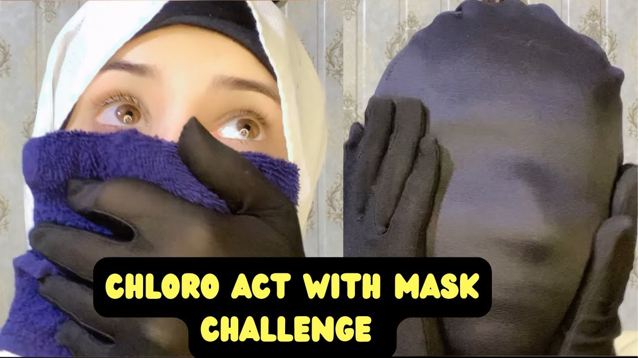 Chloro Act With Face Cover Challenge | #silentaqsa #challenge #awareness #acting