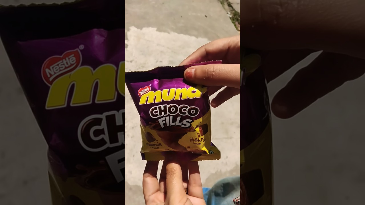 Chock fills #chocofills #munch #asmr #shorts