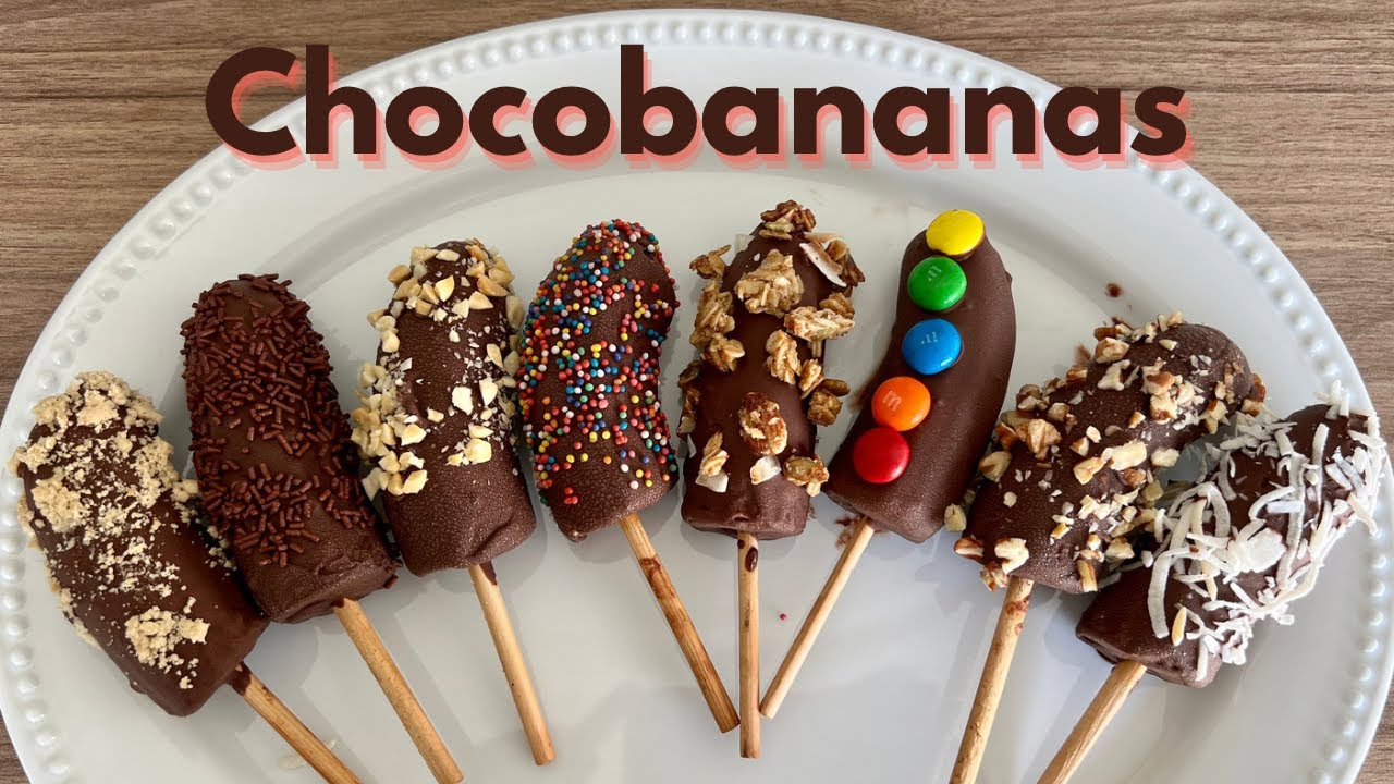 CHOCOBANANAS ¡¡ ESPECIAL DEL DÍA DEL NIÑO !! y para negocio | POSTRES CON IXCHEL