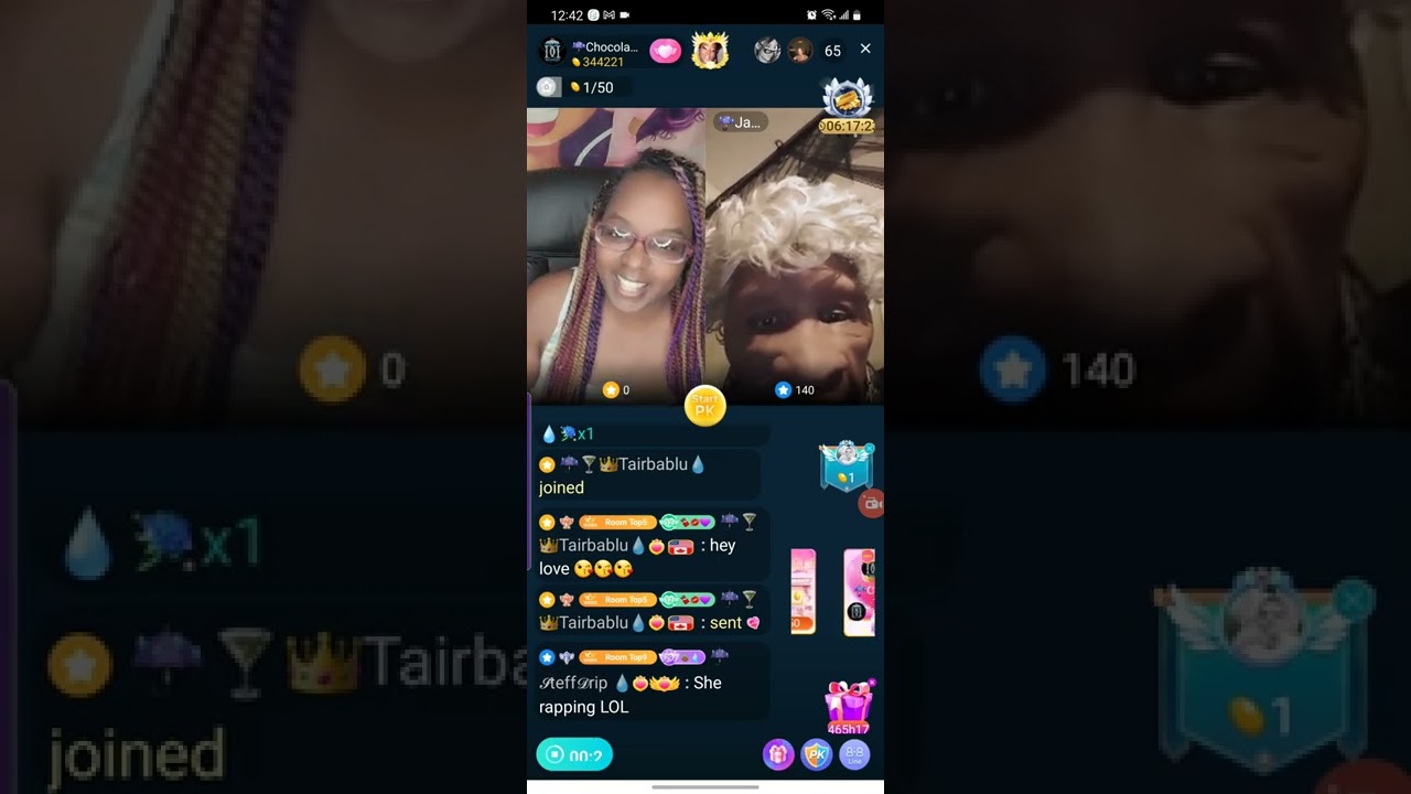 Chocolate/GranTeeDrip bigo live February 2022 (9-30)