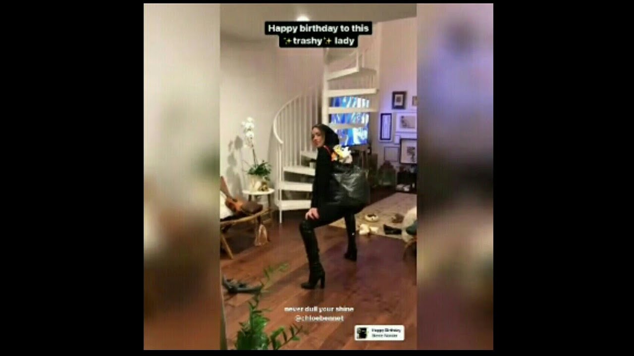 Chole bennet try to twerk #113