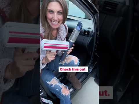 Chom Chom in a Car- Can it Handle Thick Dog Fur on Car Floor Mats?