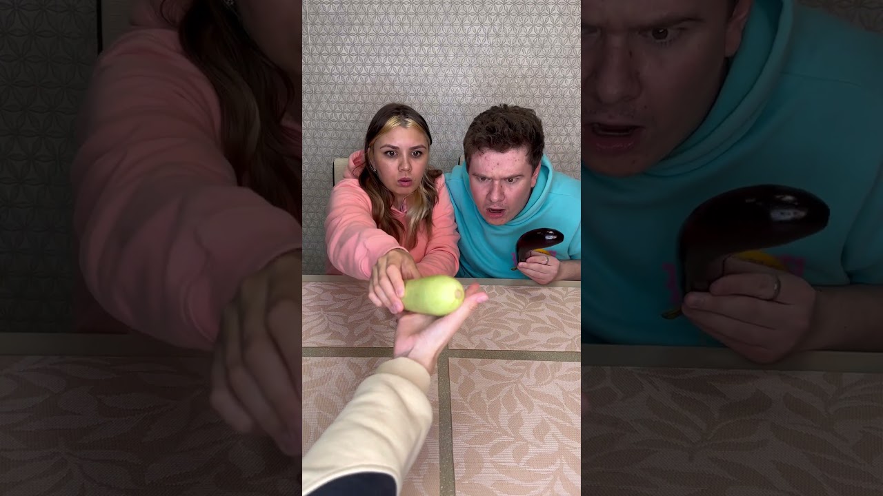 Choose food challenge 😂 Which is tastier: eggplants or zucchini? 🙄 #shorts Best video by Hmelkofm