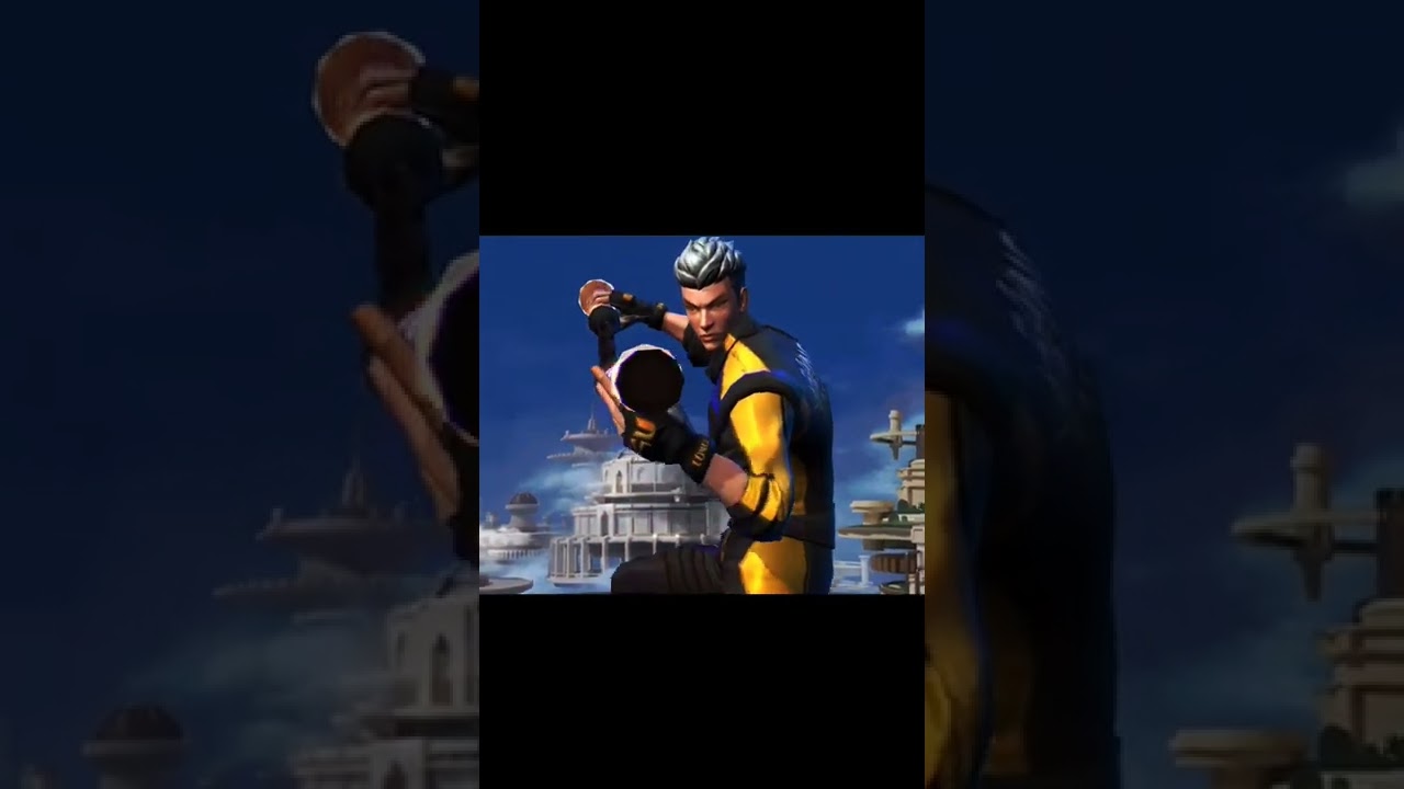 Chou in real life🥵🤯 | Chou X Bruce Lee | #shorts #mlbb #gaming #trending #viral