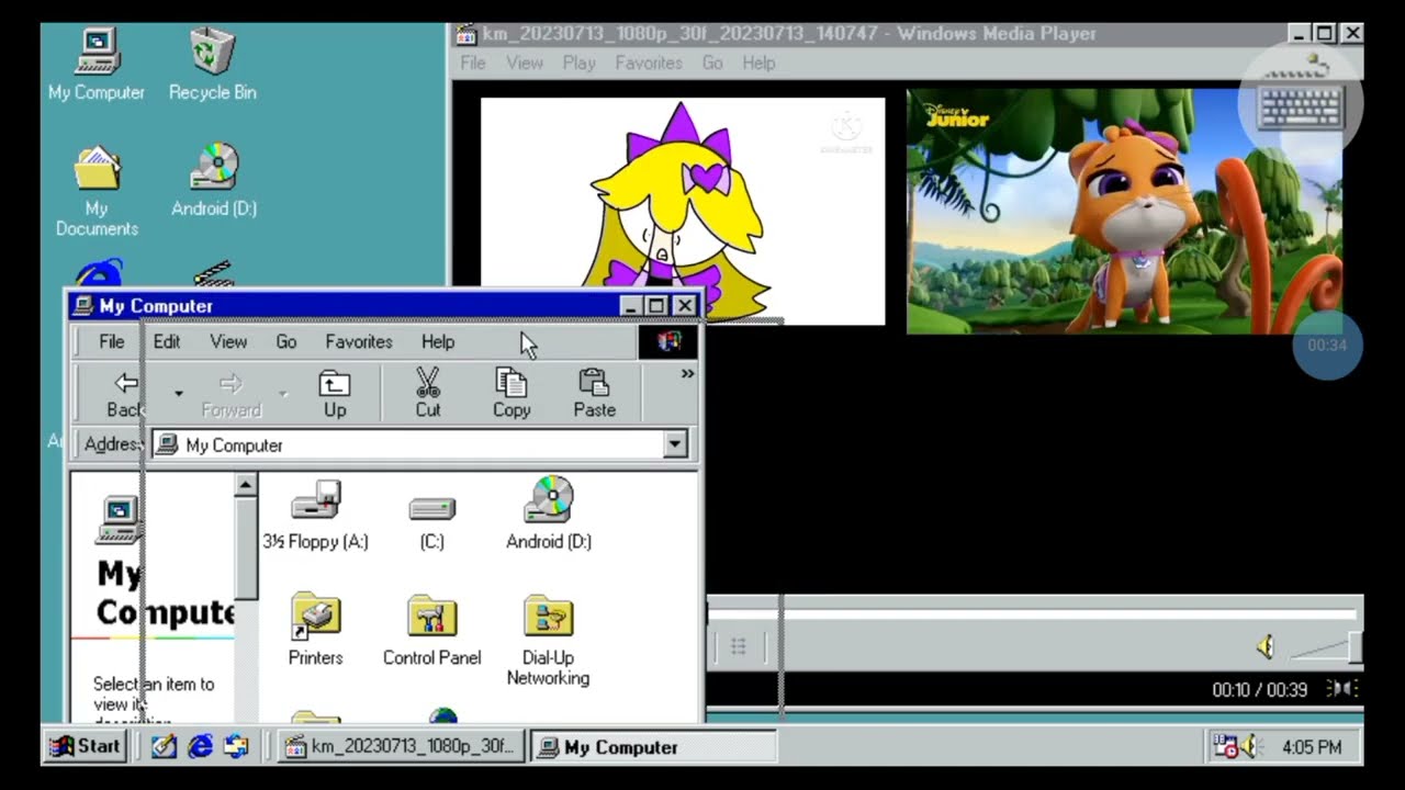 Chowder Mia The Kitten Vicky Unicorn & Peach Unicorn Crying But It BSOD