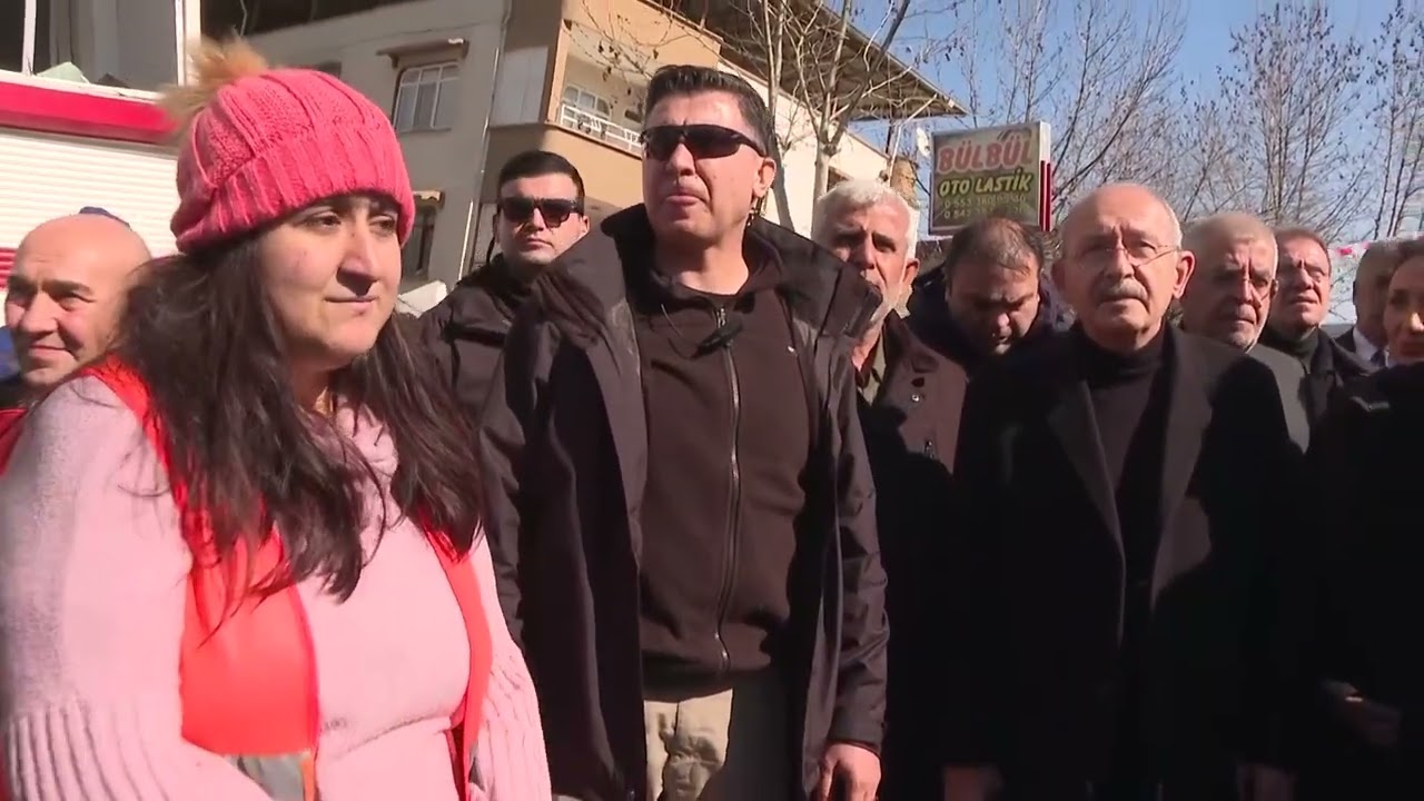 CHP GENEL BAŞKANI KEMAL KILIÇDAROĞLU, AFET BÖLGESİ GAZİANTEP’TE  08/02/2023