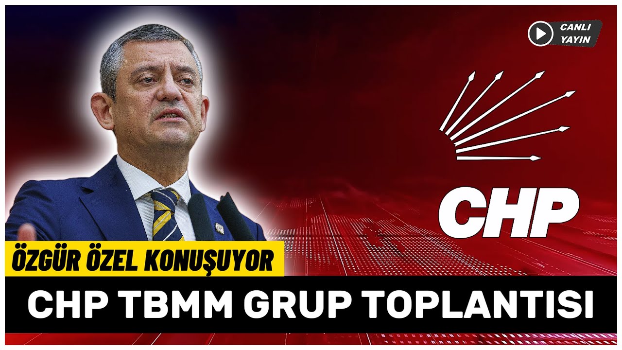 CHP Group Meeting | Özgür Özel speaks at the group meeting!