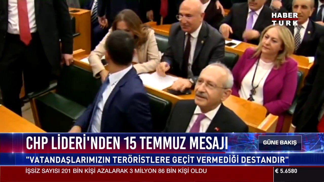 CHP Lideri'nden 15 Temmuz mesajı