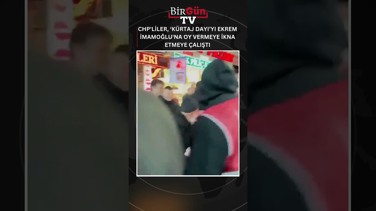 CHP'liler, ‘kürtaj dayı’yı Ekrem İmamoğlu'na oy vermeye ikna etmeye çalıştı