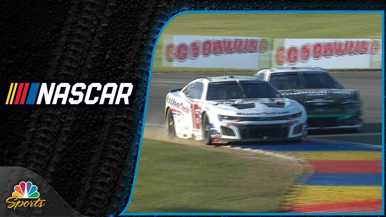Chris Buescher, Shane van Gisbergen duel at Watkins Glen in NASCAR overtime | Motorsports on NBC