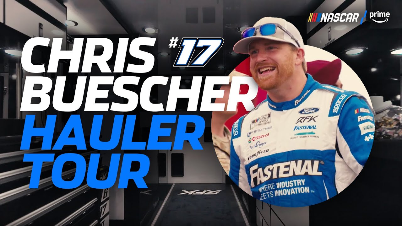 Chris Buescher’s Hauler Tour | NASCAR | Prime Video