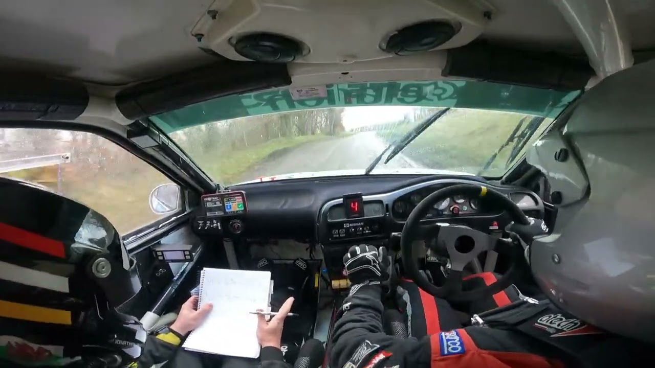 Chris Butcher & Jon Hawkins, Nissan Sunny GTI F2 - Legend Fires North West Stages 2024, Long Knots