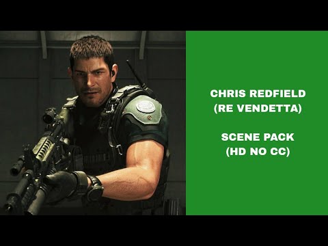 Chris Redfield (Resident Evil Vendetta) - Scene Pack (HD No CC)