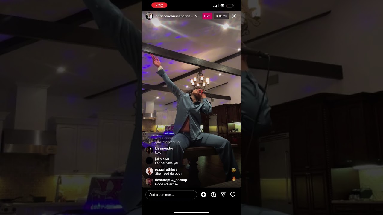 ChriseanRock On IG LIVE TWERKING & TALKING