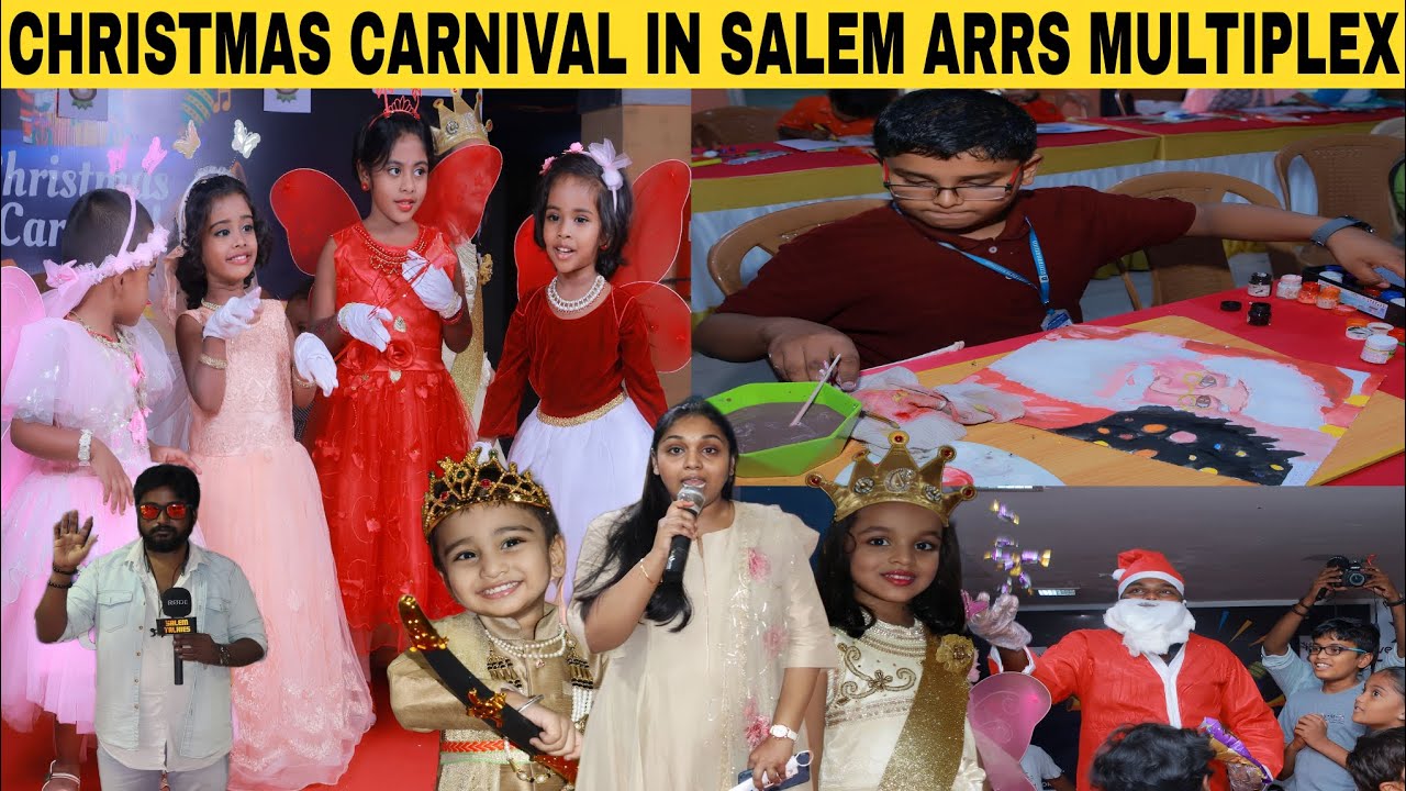 Christmas & New Year 2023 Celebration In Salem ARRS Multiplex Theater | Christmas Carnival Event