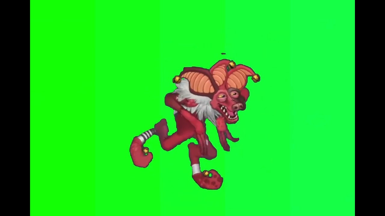 [Chroma Key] Hyehehe Mythical Island Green Screen