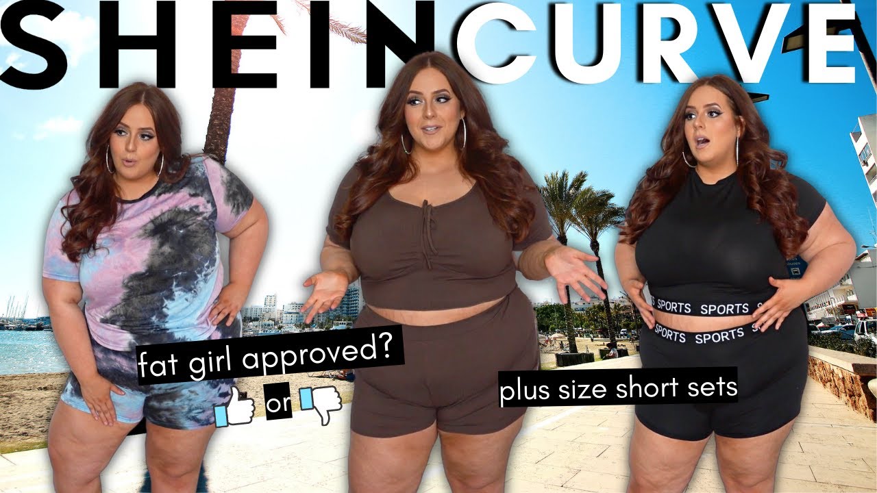 Chub-Rub Approved? SHEIN Curve  Summer Short Sets Try On Haul | OliviasWorld95