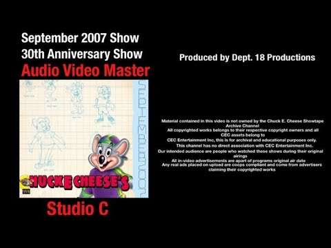 Chuck E. Cheese's September 2007 Show (Studio C)
