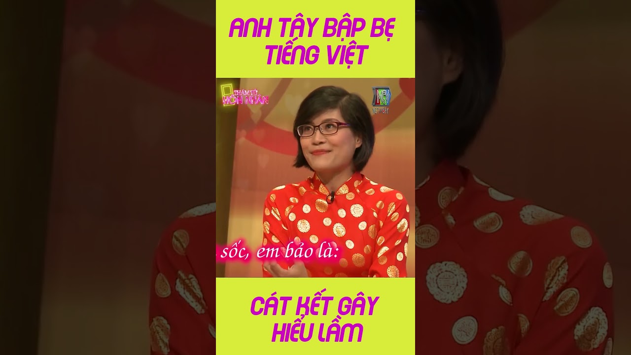 Cười Sặc Cơm Với Anh Tây Bập Bẹ Nói Tiếng Việt Gây Hiểu Lầm #shorts