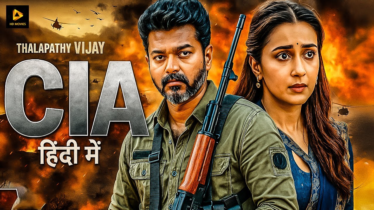 CIA (2025) - Vijay Thalapathy Full Hindi Dubbed Movie | South Action Film | Full Movie in Hind