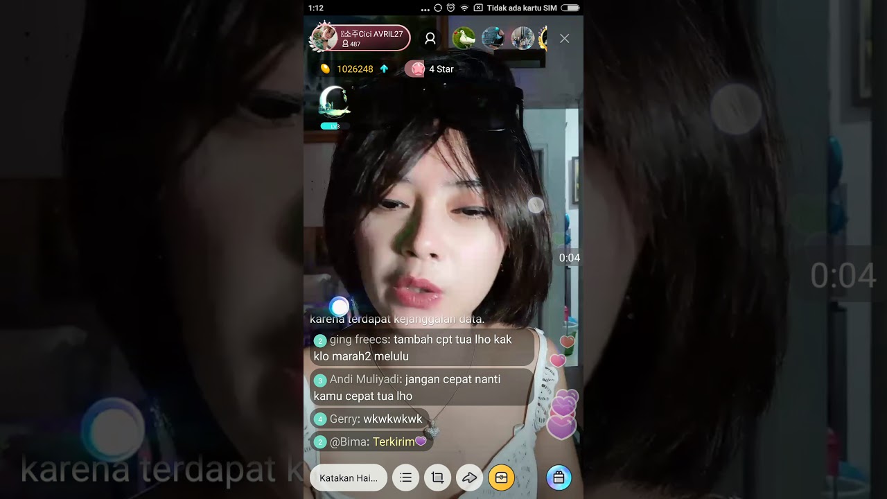 Cici april on bigo live