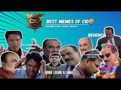 CID Memes & Best CID Funny Scenes 🤣