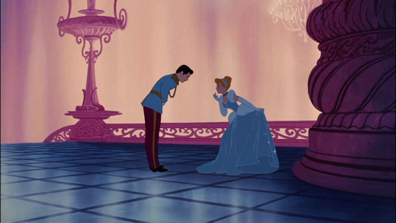 Cinderella - Cinderella meets the prince scene
