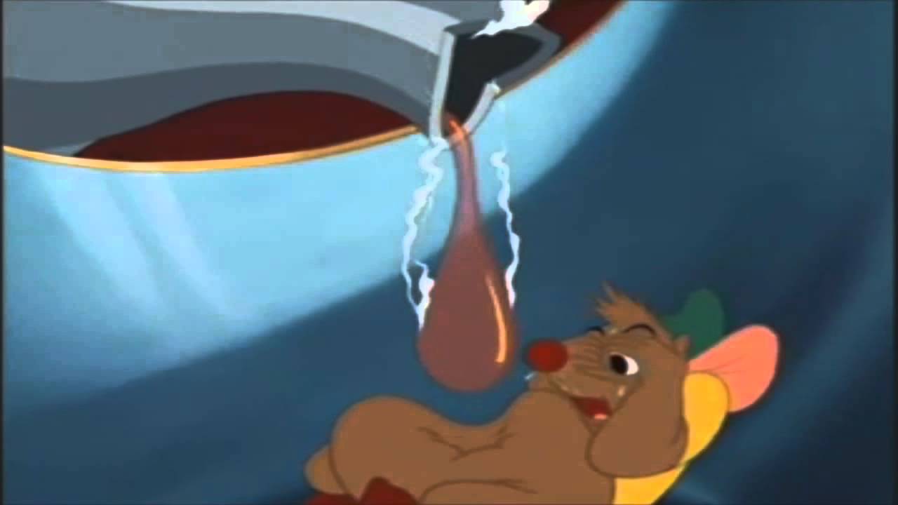Cinderella - Gus trapped in longer belly peril!
