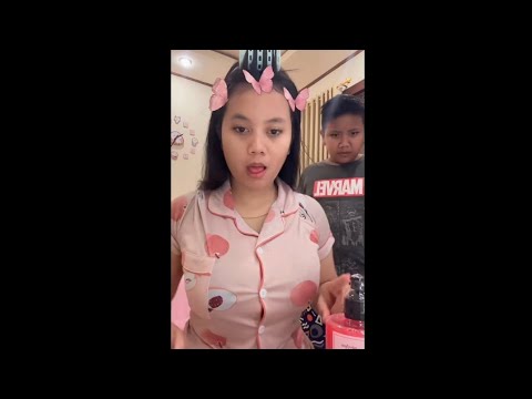 cintya2nd LIVE TIKTOK With Adek Tiri