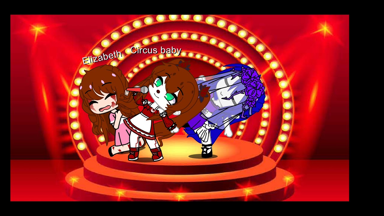circus baby  eats  Elizabeth  up