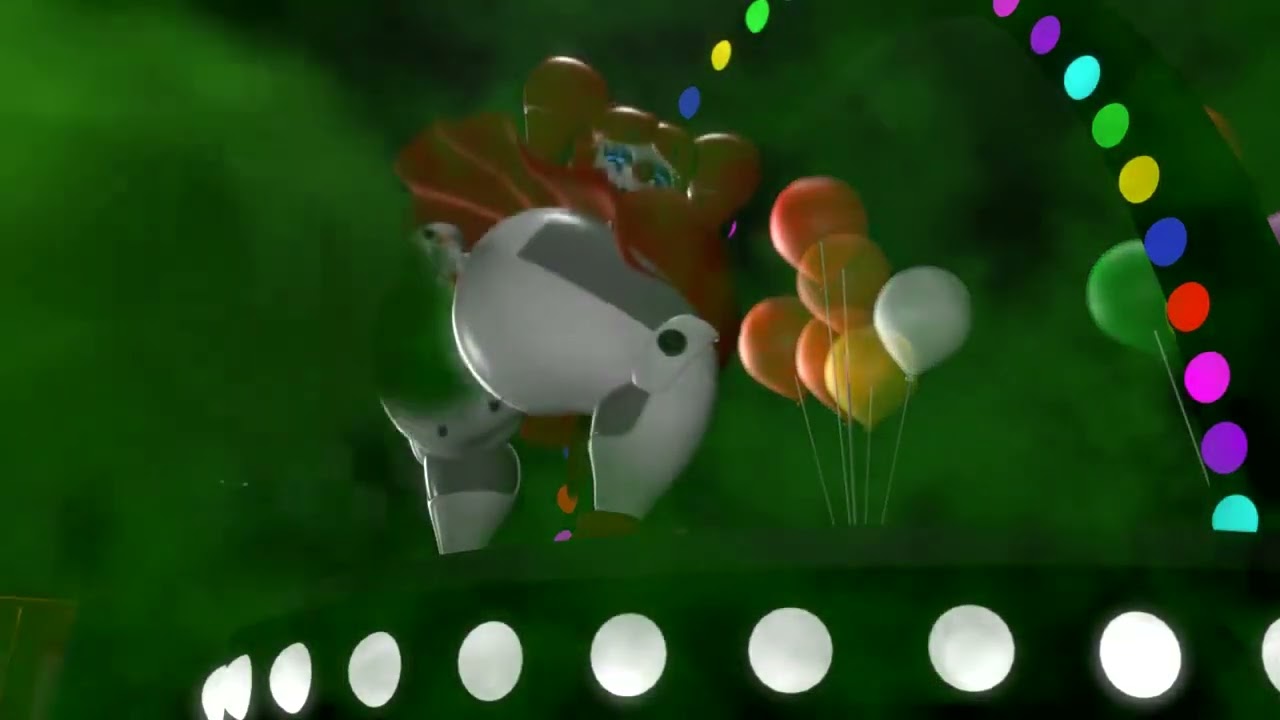 Circus Baby Farting On Her Microphone