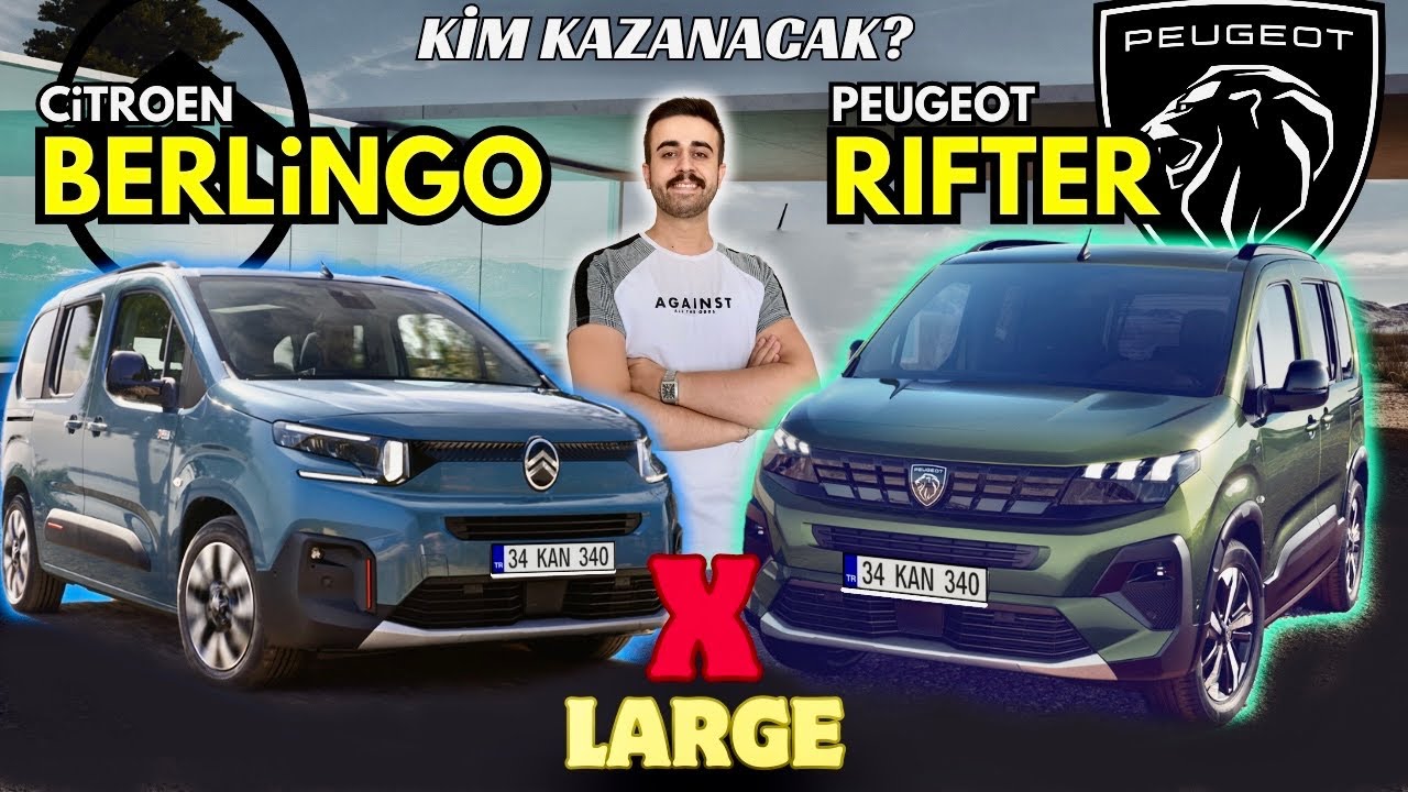 CITROEN BERLINGO vs PEUGEOT RIFTER - KİM KAZANACAK X LARGE