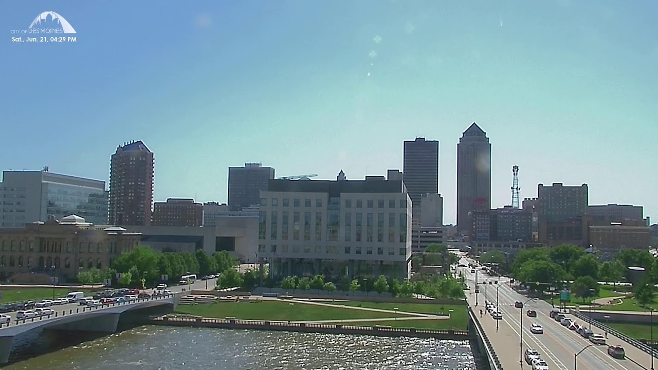 City of Des Moines Skyline Camera