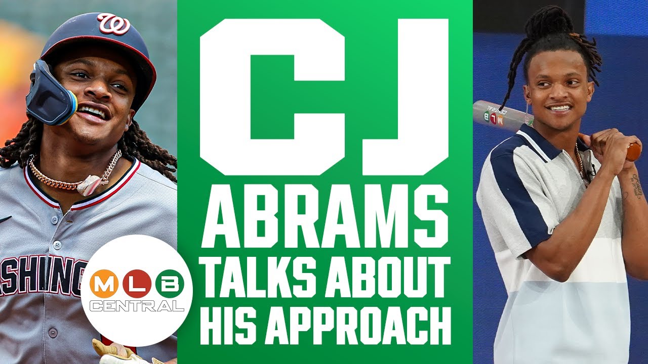 CJ Abrams breaks it down in Studio 21 | MLB Central