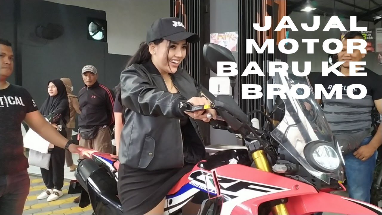 Clara Gopa Duo Semangka Beli Motor Trail Honda CRF250 Rally