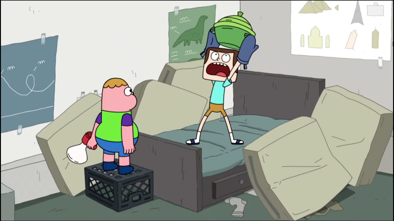 Clarence - Jeff Screaming With A Pot