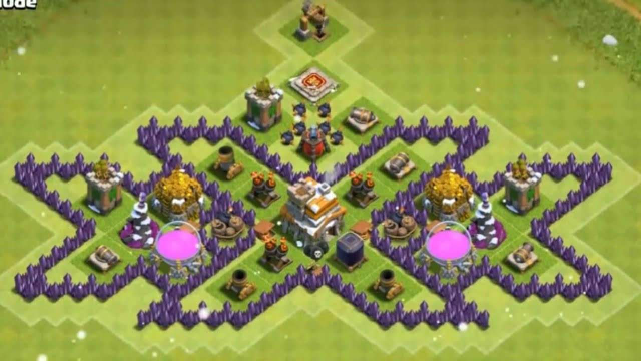 Clash of clan Townhall 7 Best Base | Th7 Hybrid Base | Stylish Base | Coc bases