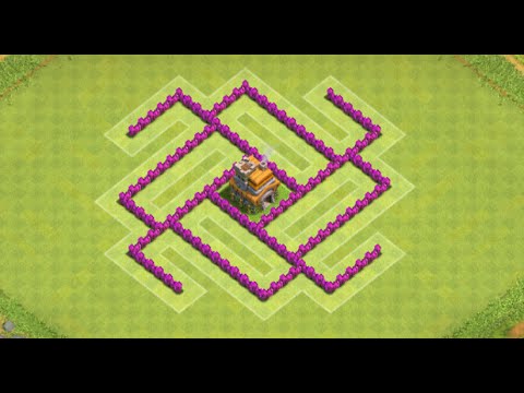 Clash Of Clans - Insanity! (Best TH6 Clan War Base) - New 2015 HD