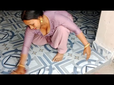 cleaning hot desi blog Desi bahu||tannu yadav||