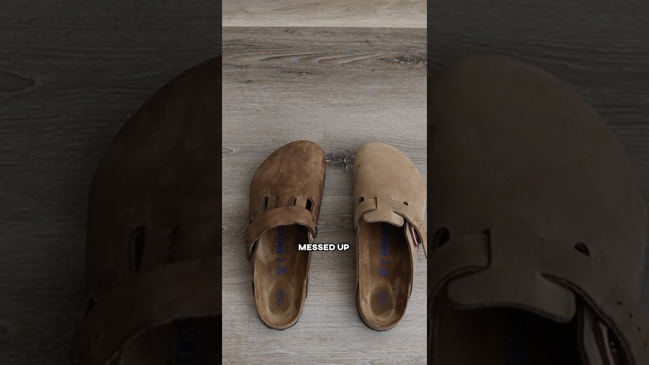 Cleaning My Birkenstock Boston RUINED Them!