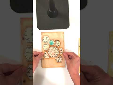 Clear Scraps Geo Pattern Wood Accordion Shaker Album